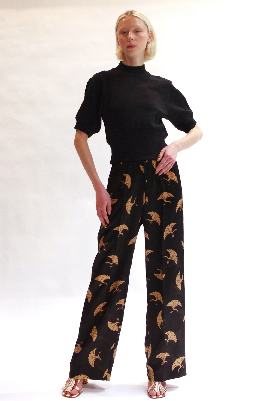 Puvis silk trousers