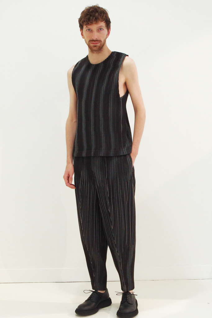 Signature Homme Plissé Trousers