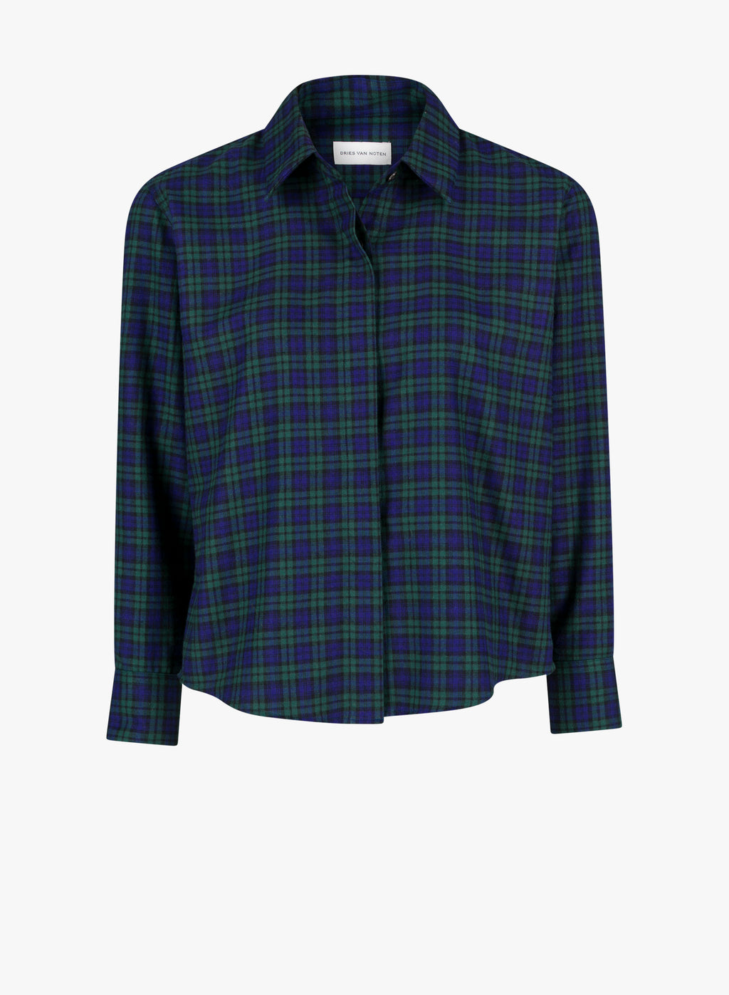 Clavini cropped shirt