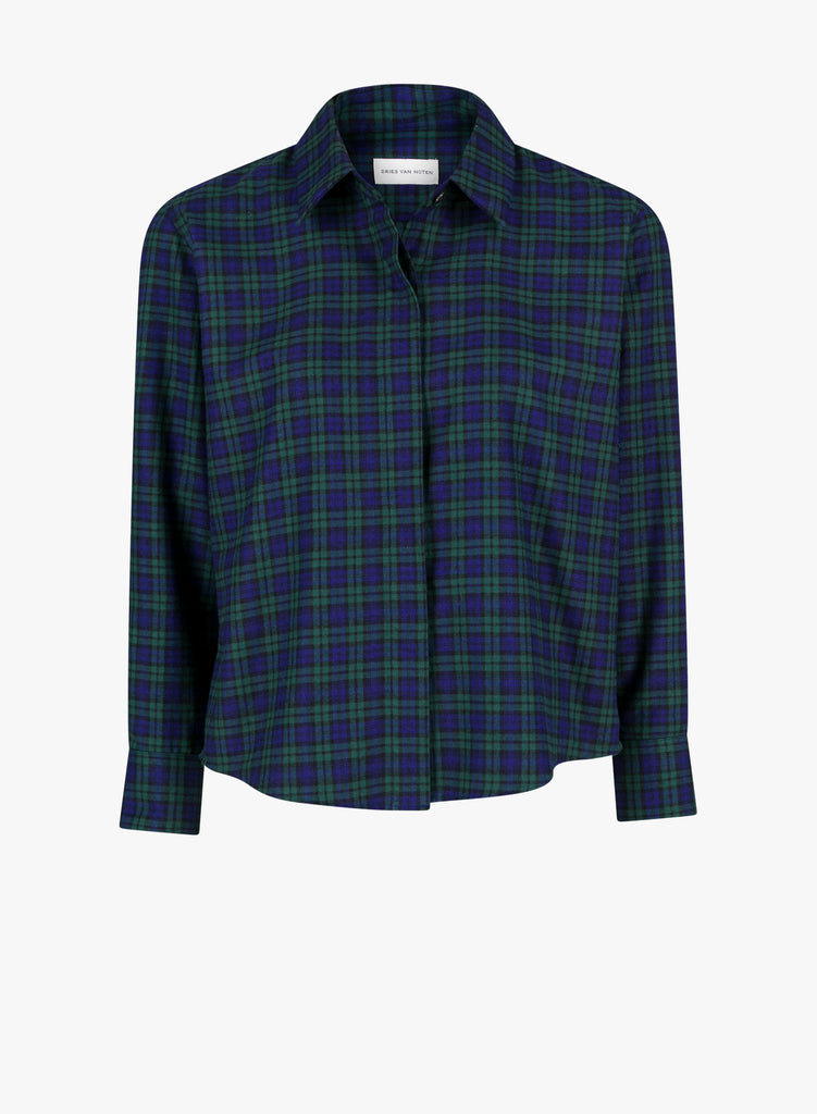 Clavini cropped shirt