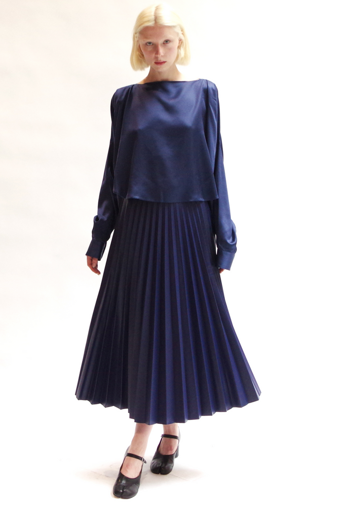 Pleated skirt