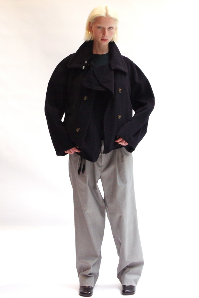 Folded coat 