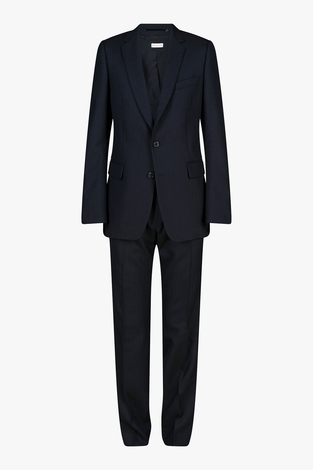 FITTED SUIT WITH BACK SLIT