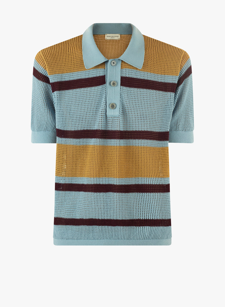 NORMAL FIT SHORT SLEEVED STRIPED POLO SHIRT