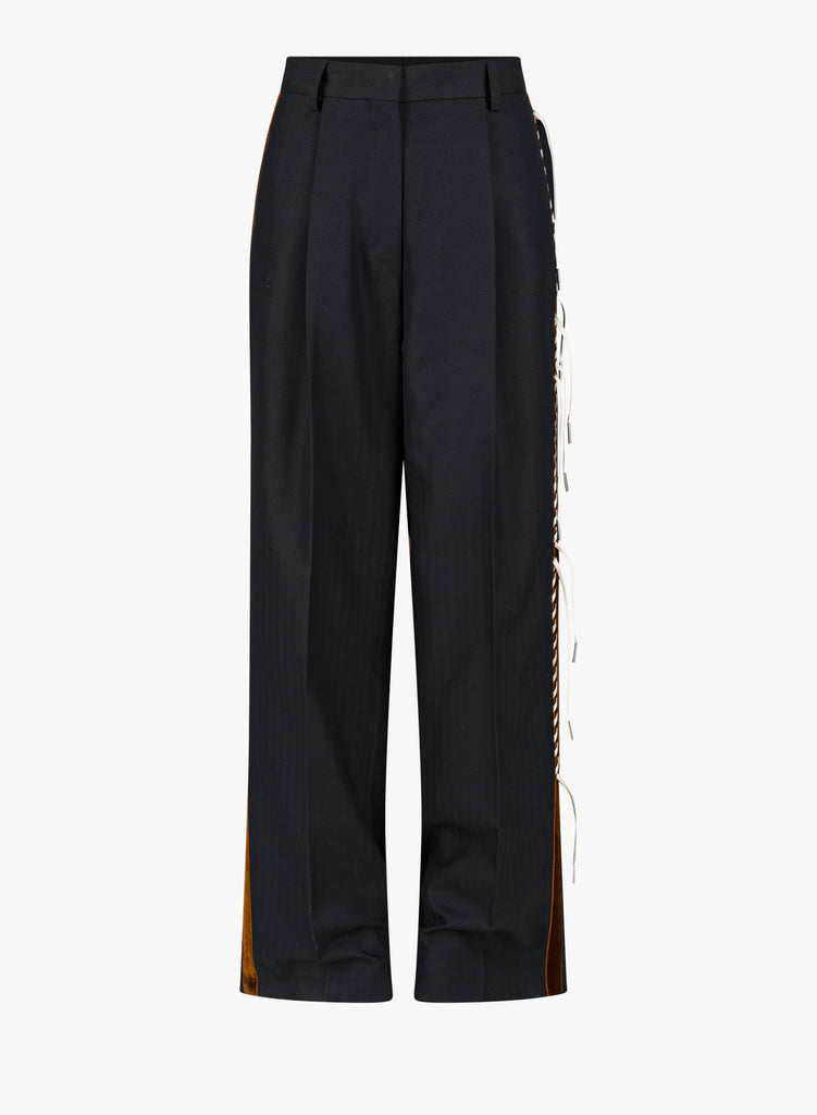 Portias embroidered trousers
