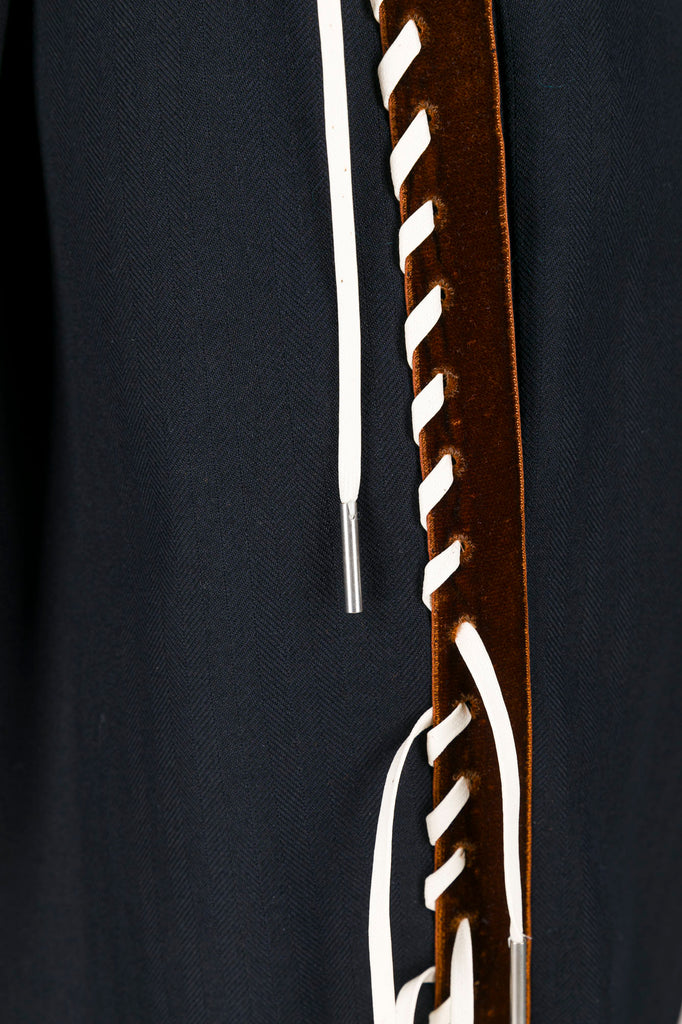 Portias embroidered trousers