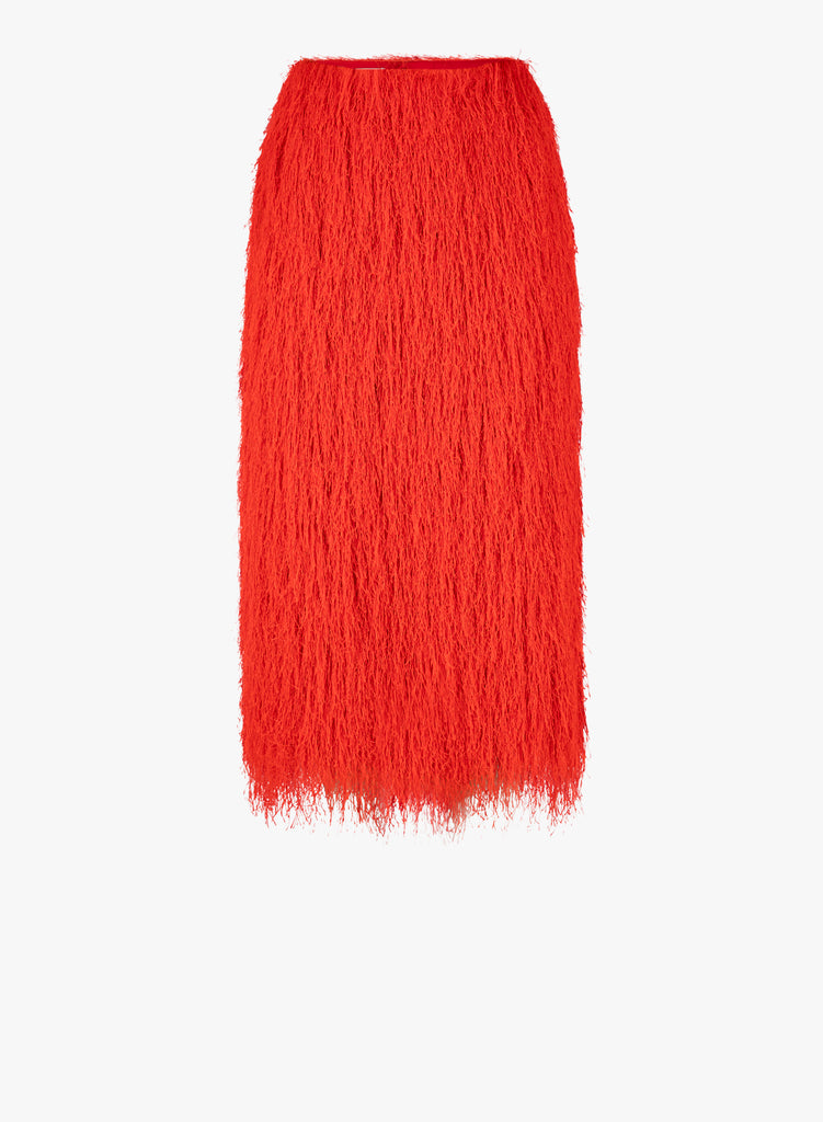 Sokna fringed skirt