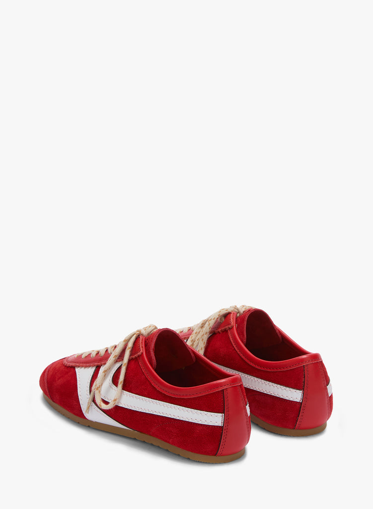 Suede sneakers
