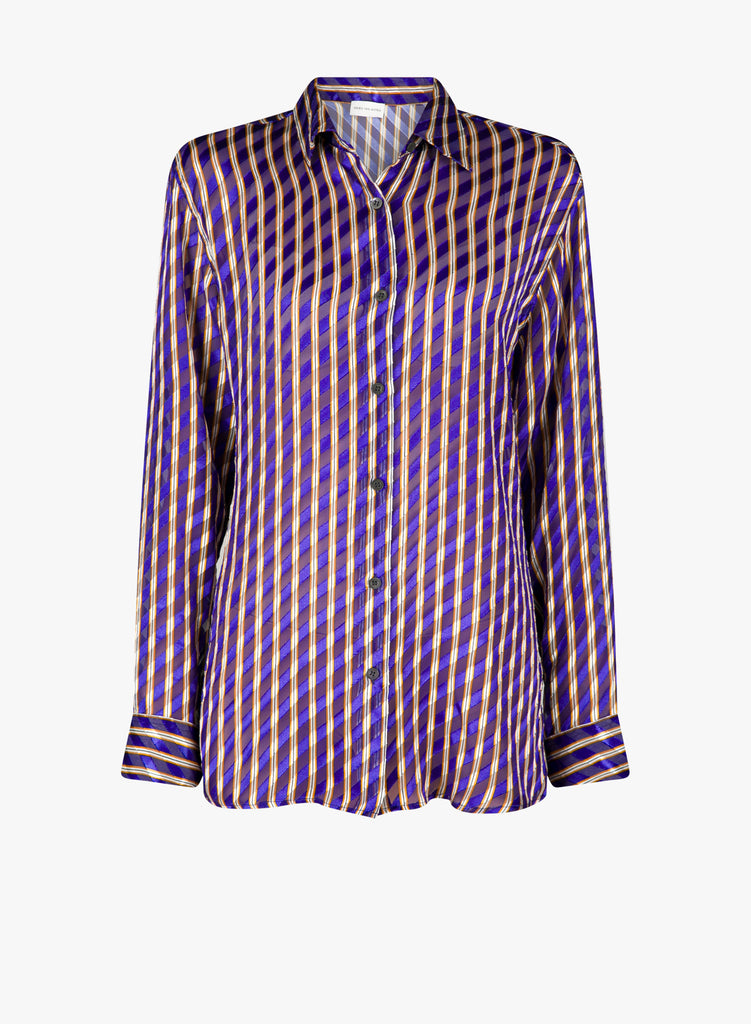 Clavelly devore shirt