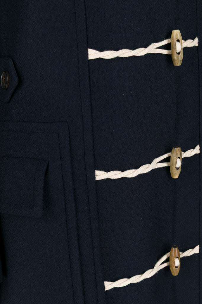 Ruffle dufflecoat