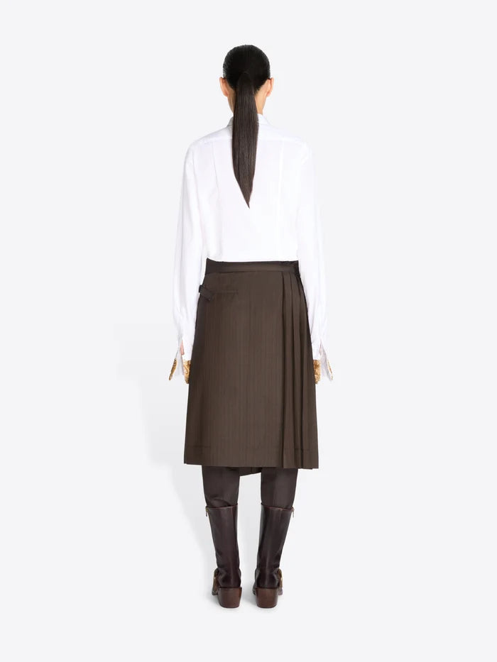 Sim pleated skirt