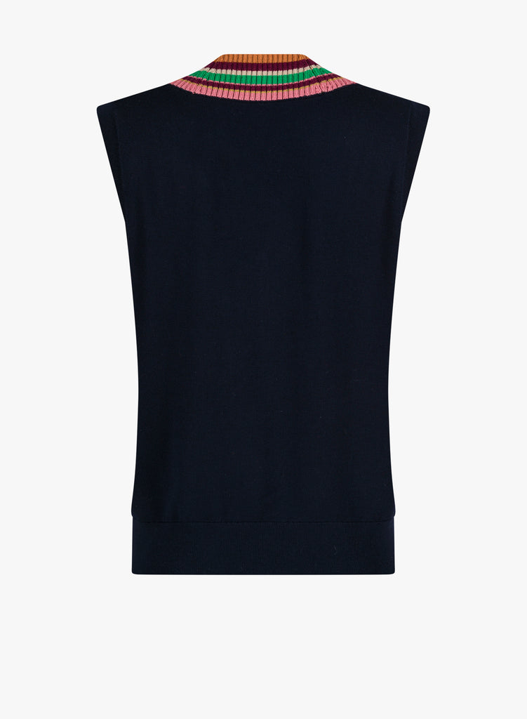 Toner knit top