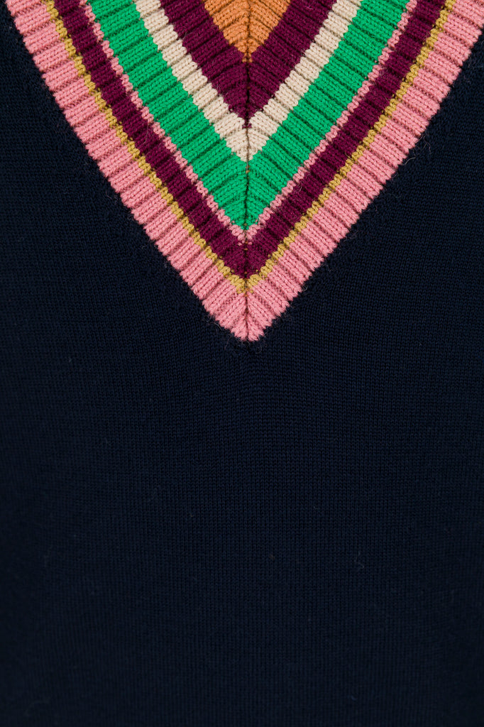Toner knit top