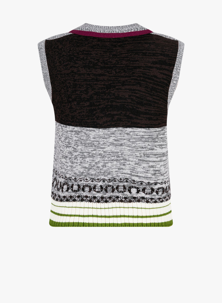 Toque knitted top