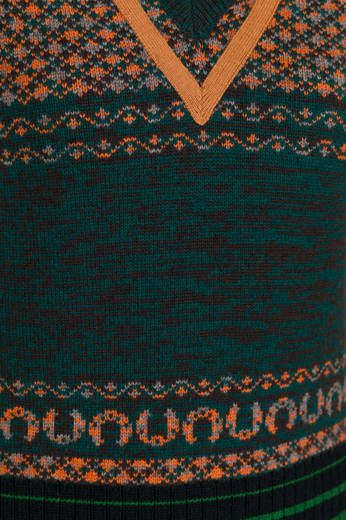 Toque knitted top