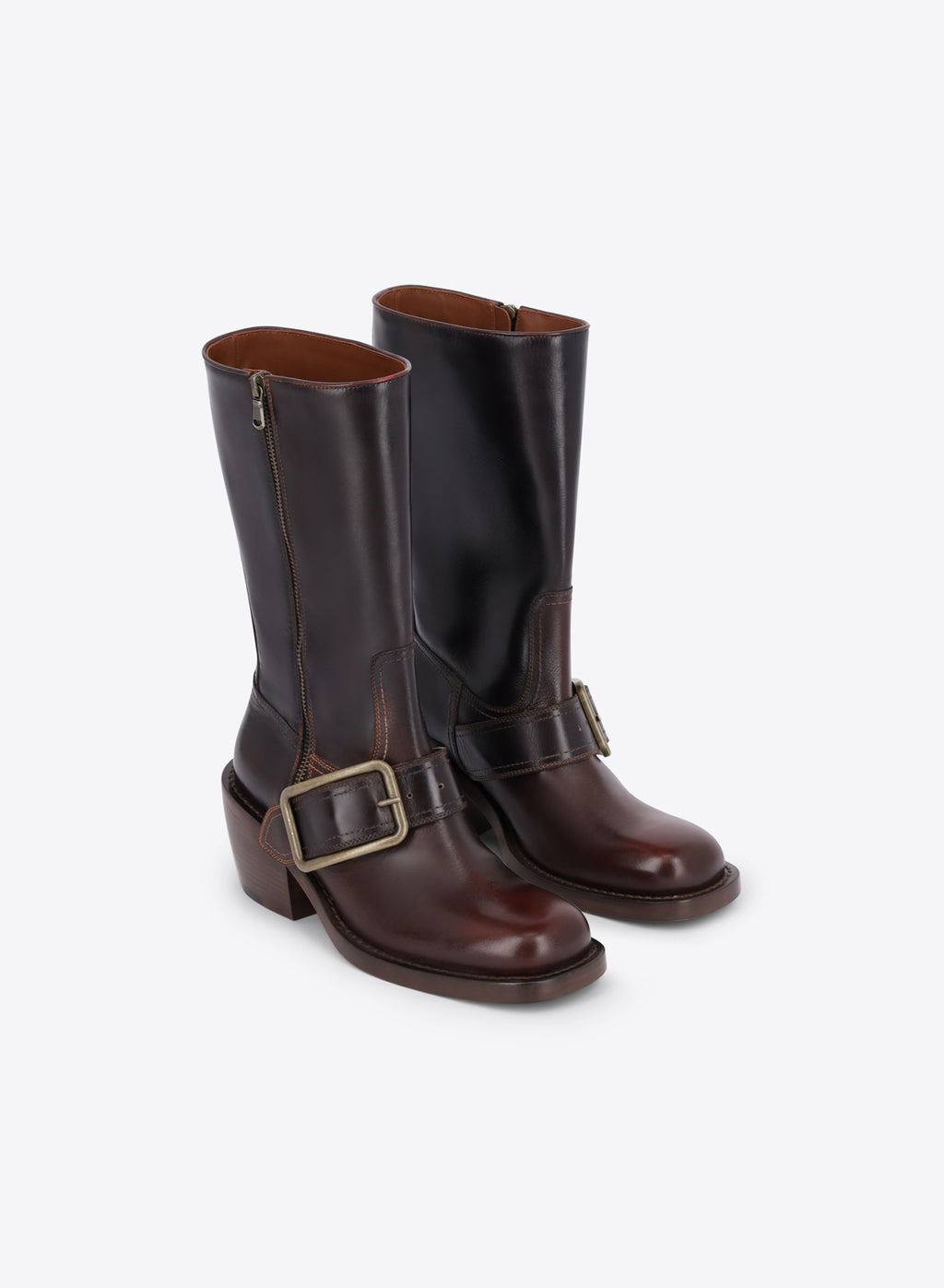Buckled boots
