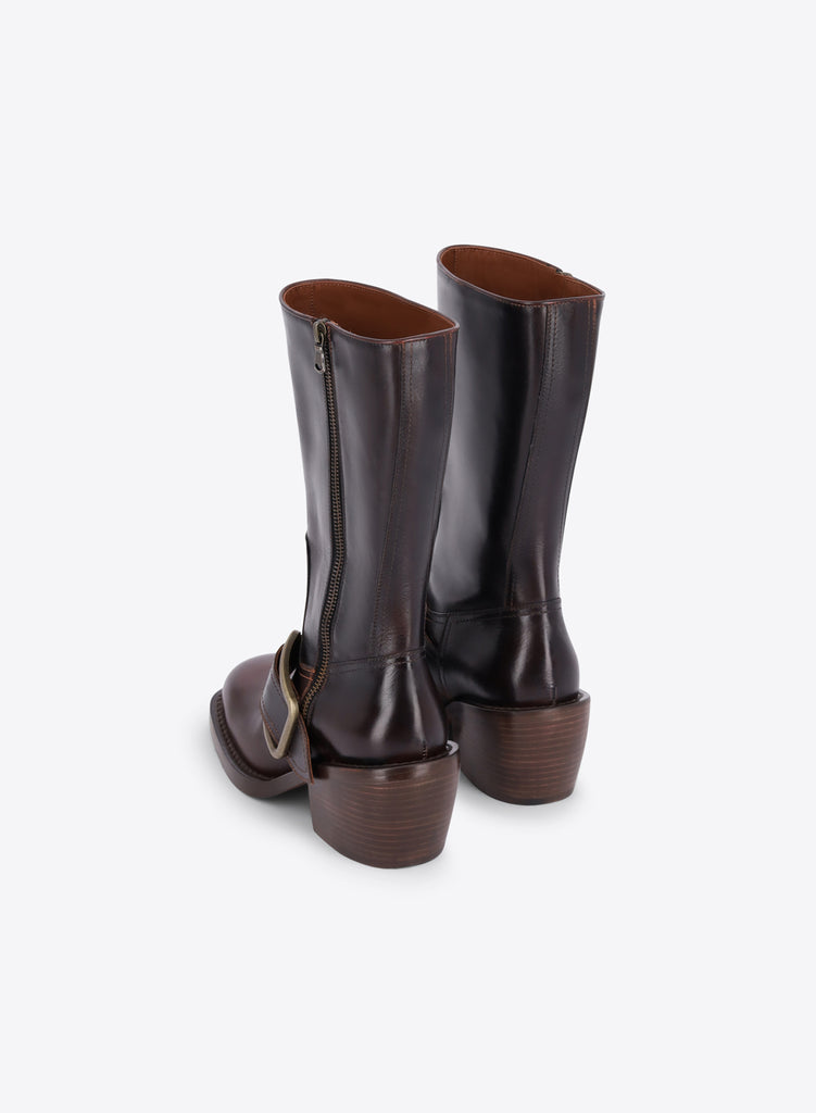 Buckled boots