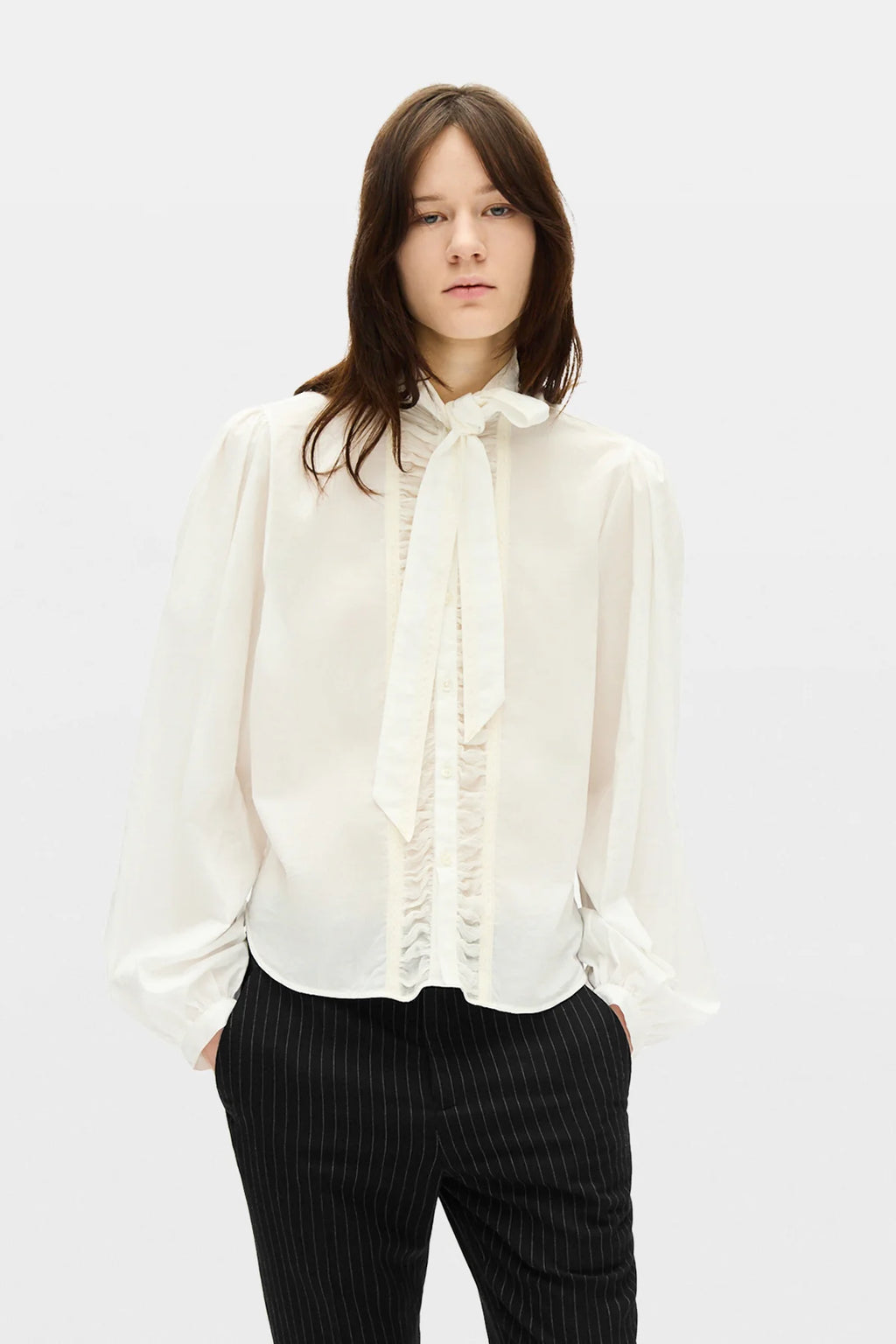 Carina bow tie shirt