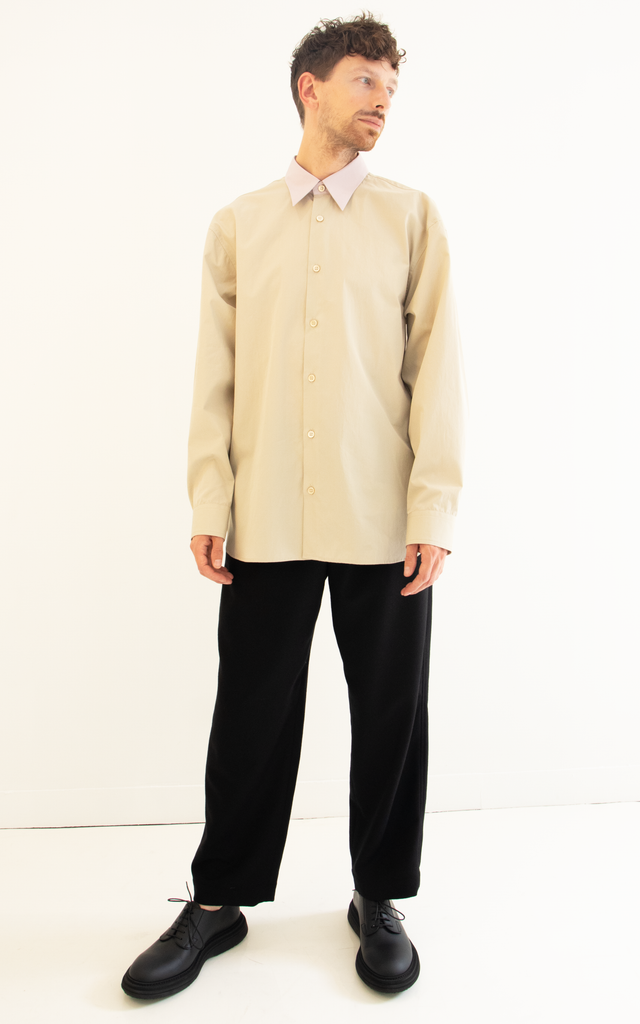 CROOM LOOSE FIT, CONTRAST COLLAR
