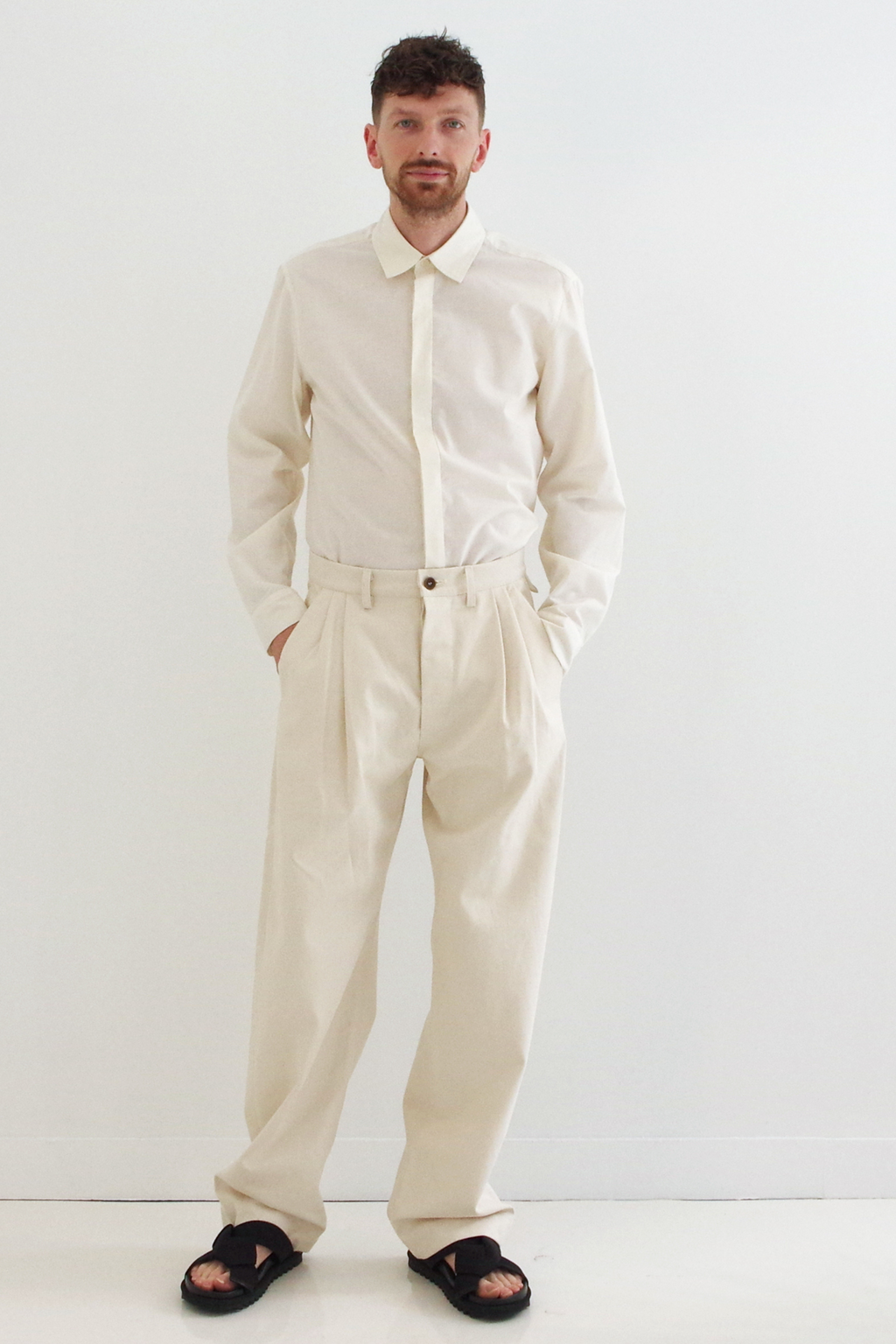 Pleated Trousers