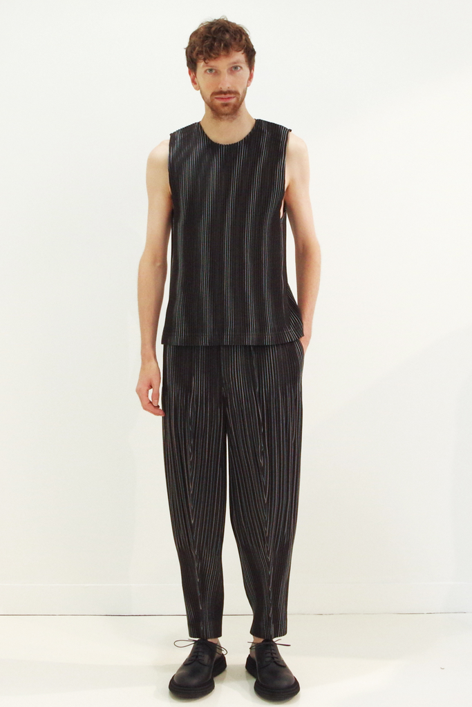 Signature Homme Plissé Trousers