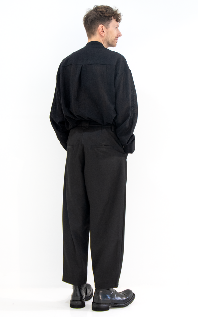 Pleated Glide Trousers