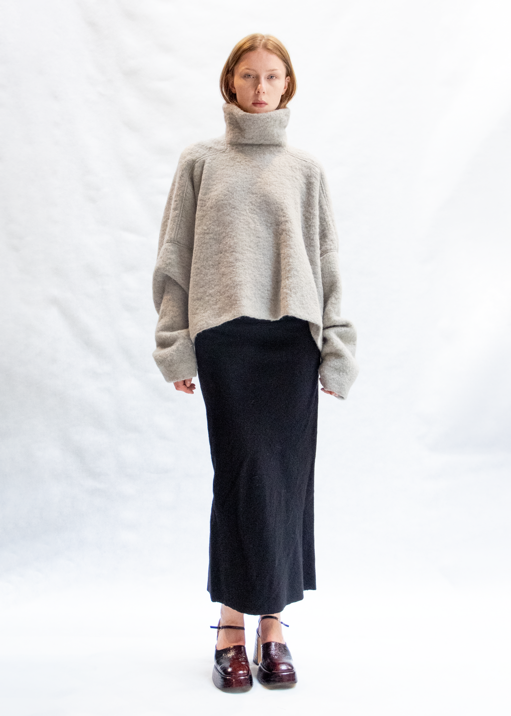 Calf Bias Skirt