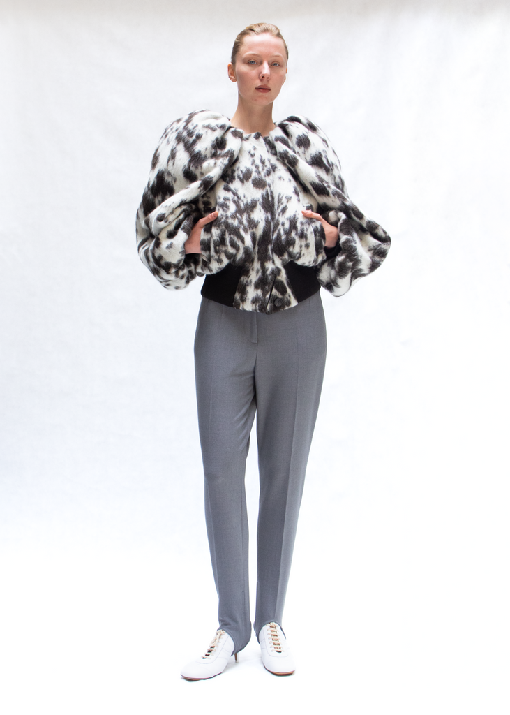 Virginny puff shoulders jacket