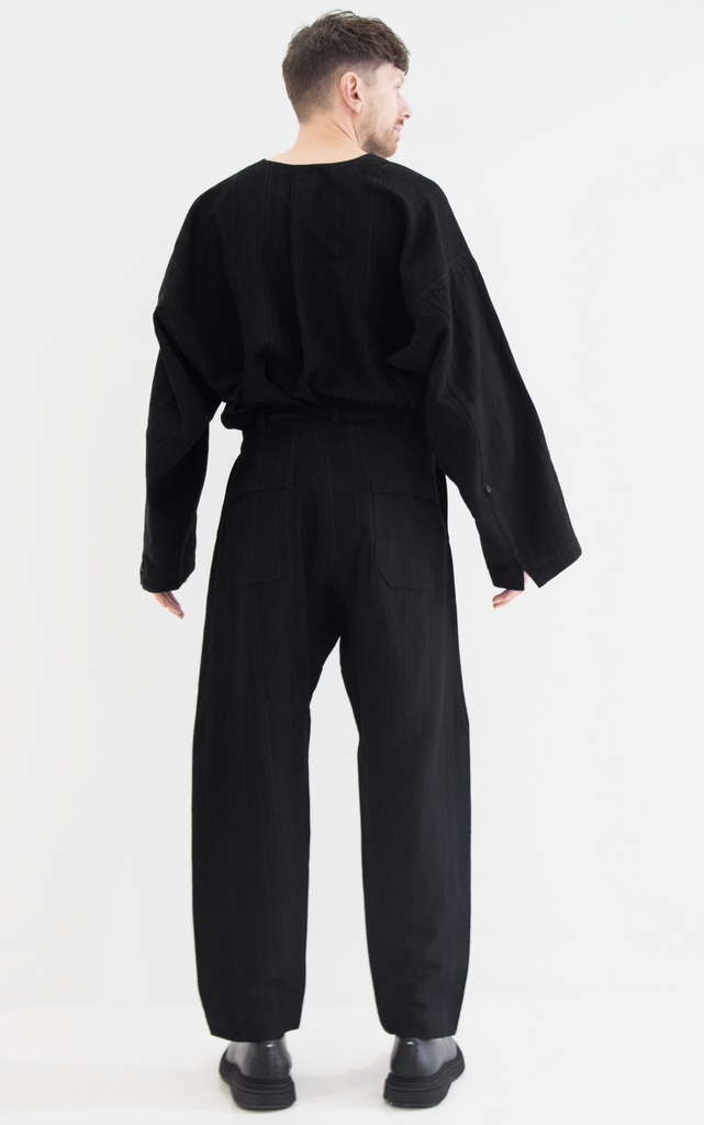 Pleated loose fit Trousers