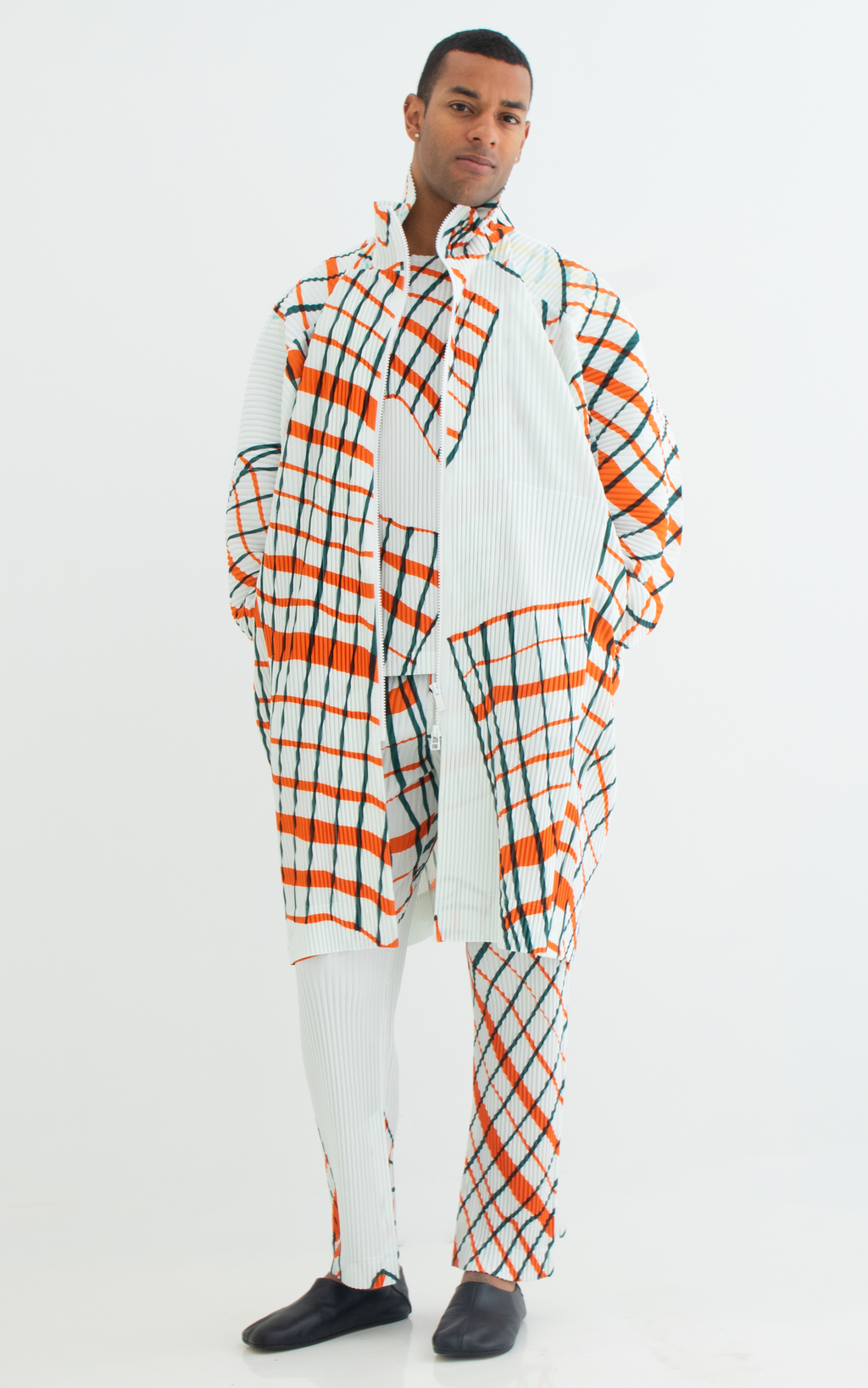 3/4 Zipper Coat