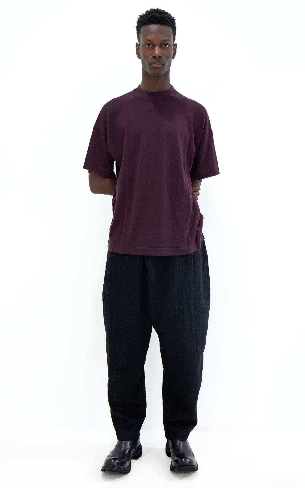 Mid Collar Top