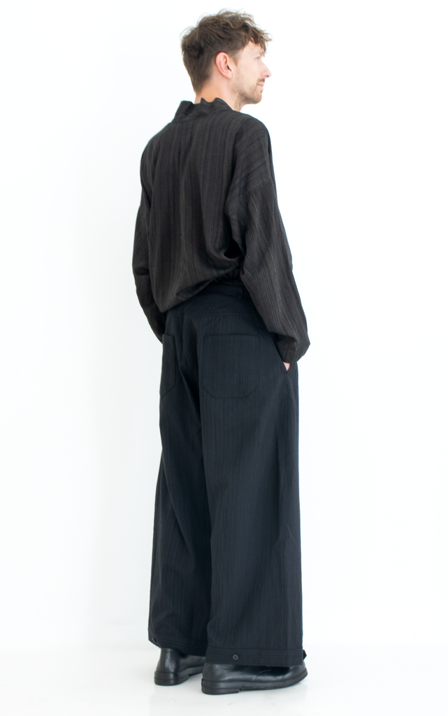 Double Pleated Trousers