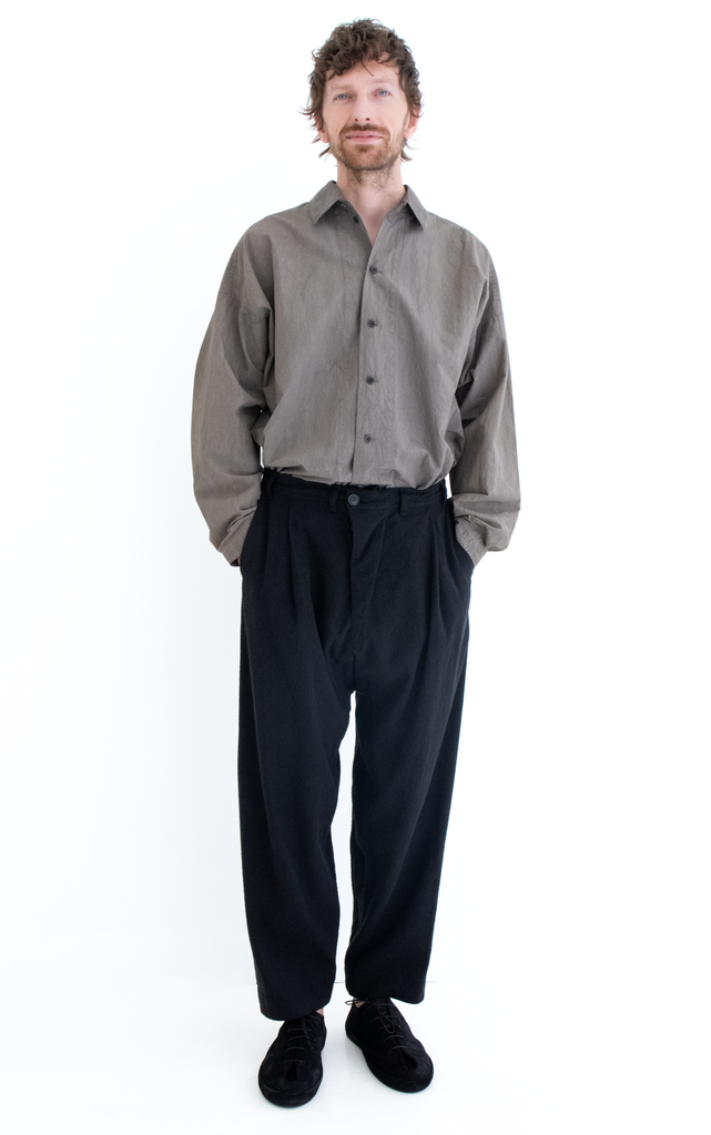 Single Pleated Trousers