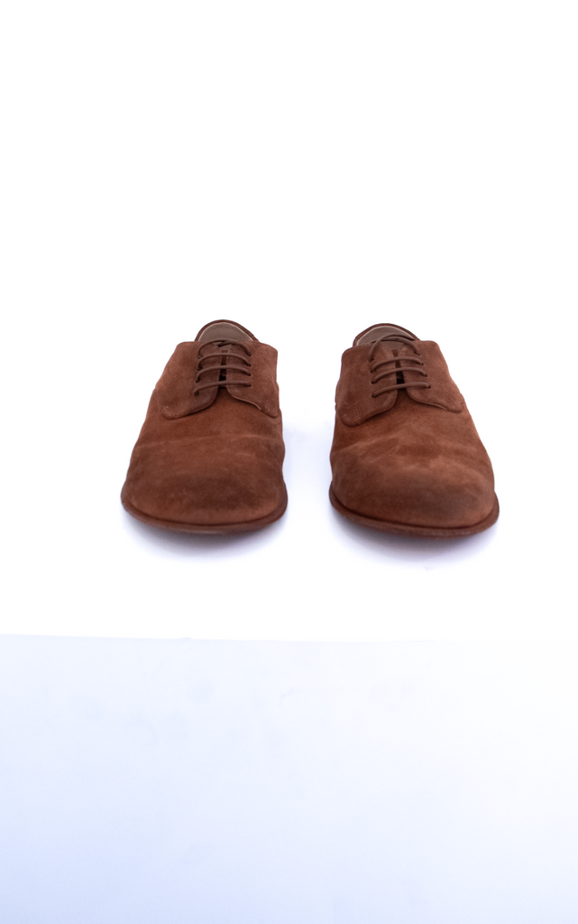 Stucco derby shoes