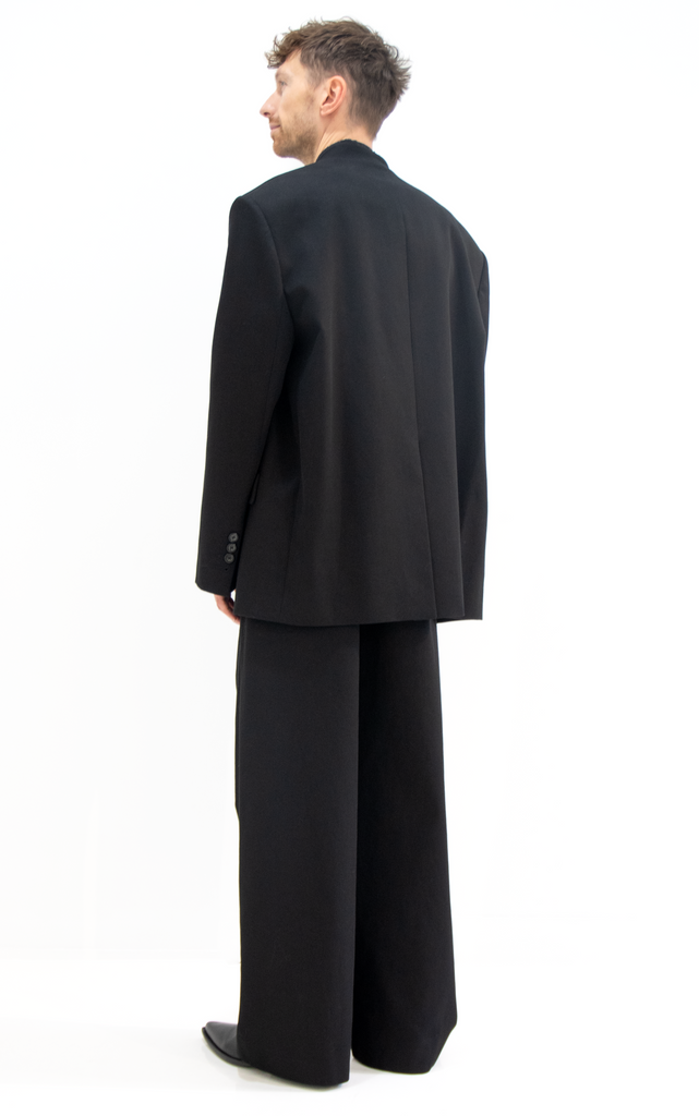 Walid collarless jacket