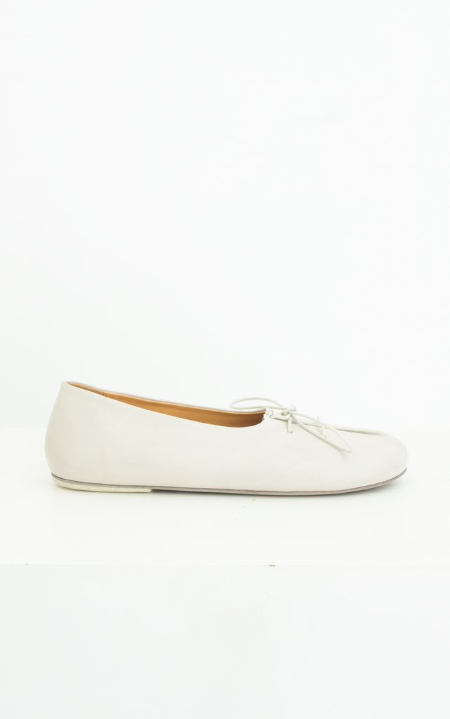 Leather flats