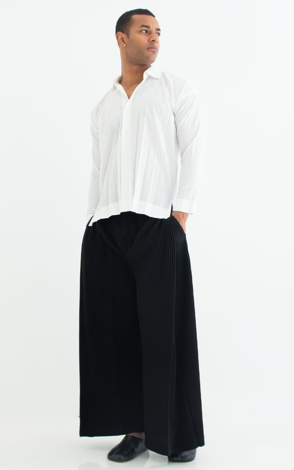 Wide trousers