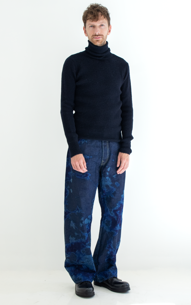 Denim Loose Fit Trousers