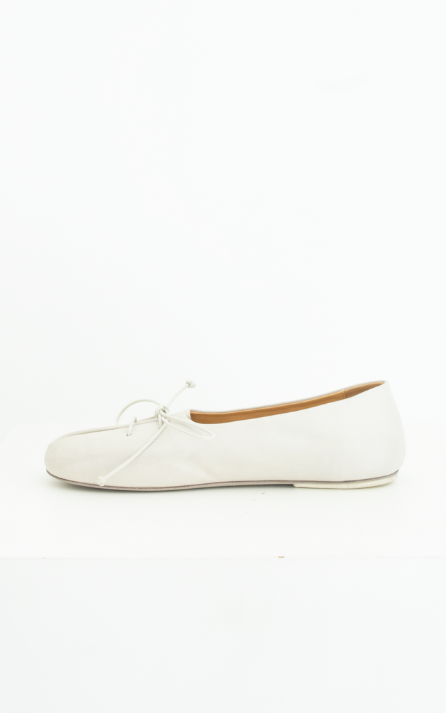 Leather flats