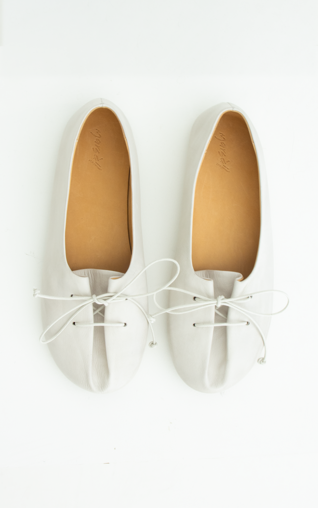 Leather flats