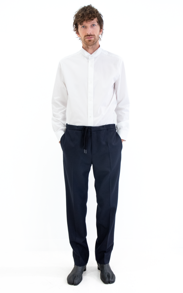 Tailored Virgin Wool Trousers