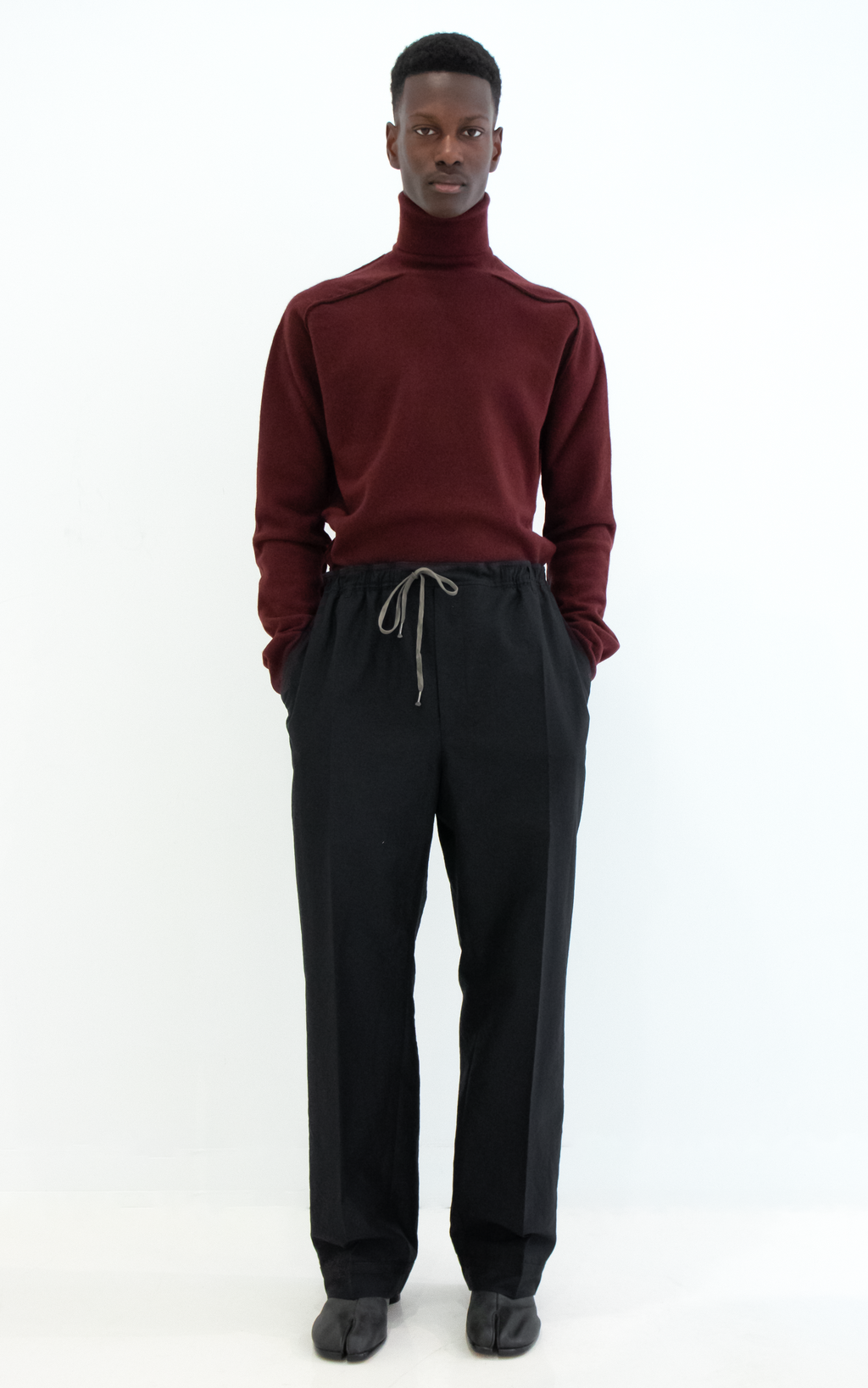 Cotton Drawstring Trousers