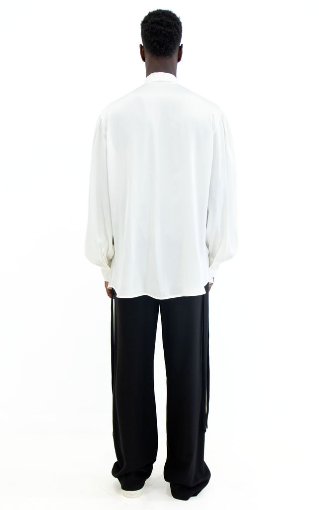 Runo Bow Tie Collar Shirt