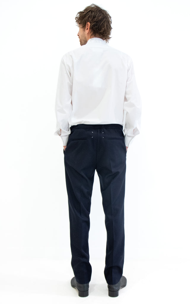 Tailored Virgin Wool Trousers