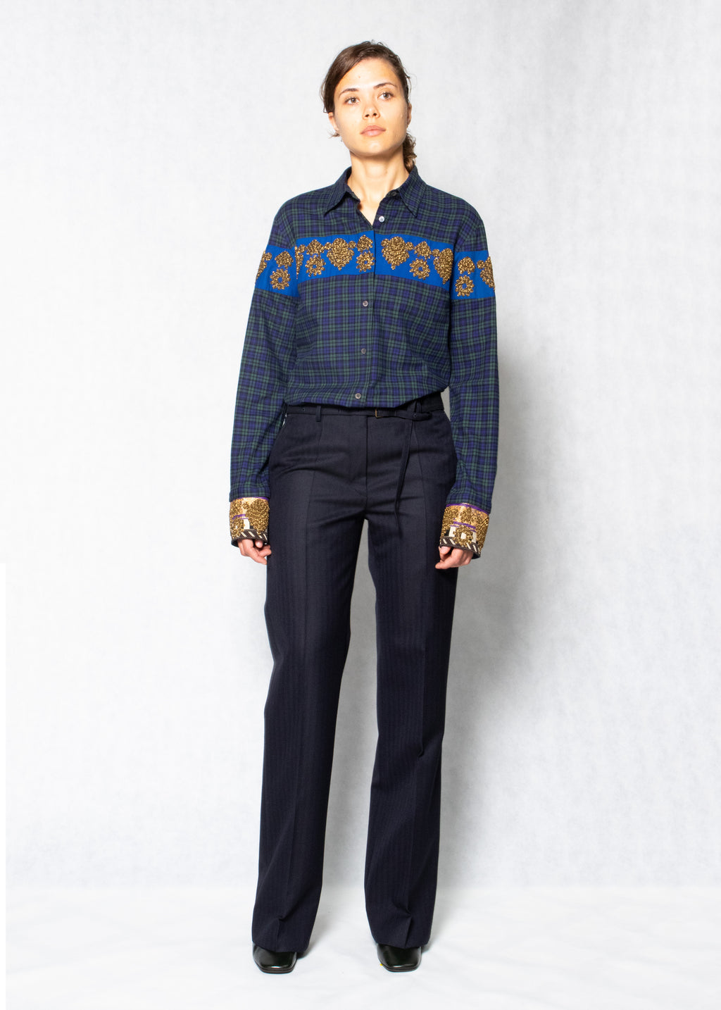 Chloris tris embroidered shirt