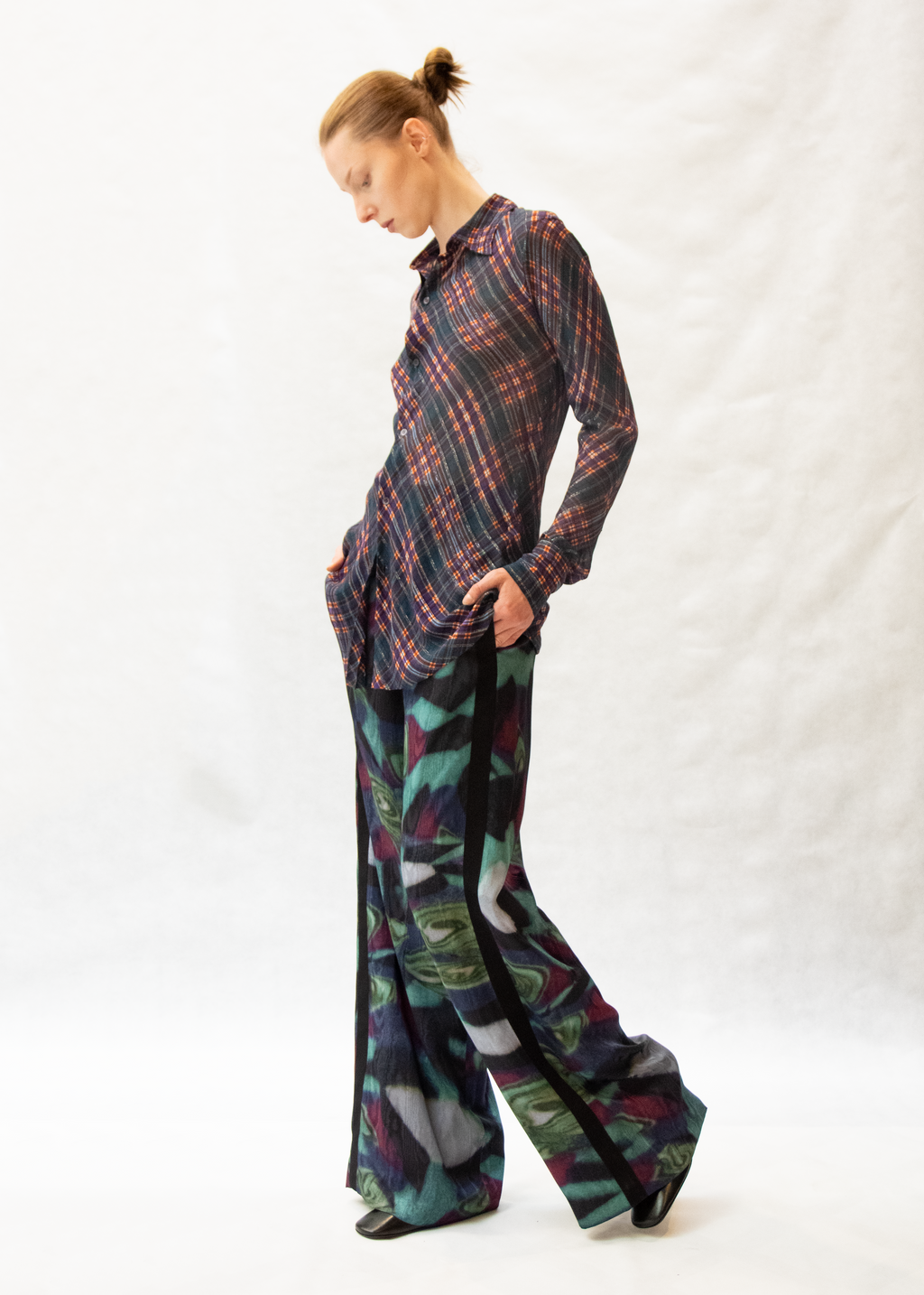 Penn wide trousers