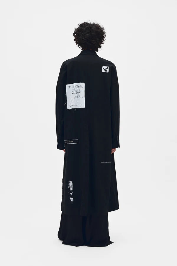 Dario Long Deconstructed Coat
