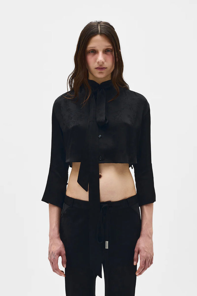 Moni cropped shirt