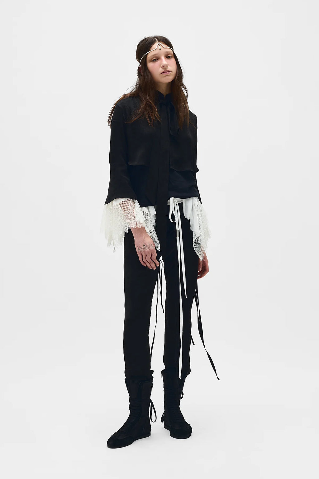 Moni cropped shirt