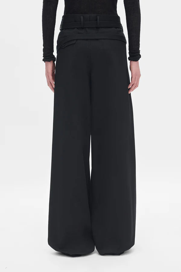 Woubrecht double Belted Trousers